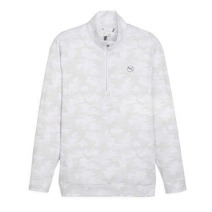 Puma Cloudspun Camo 1/4 Zip Golf Mid Layer 625912