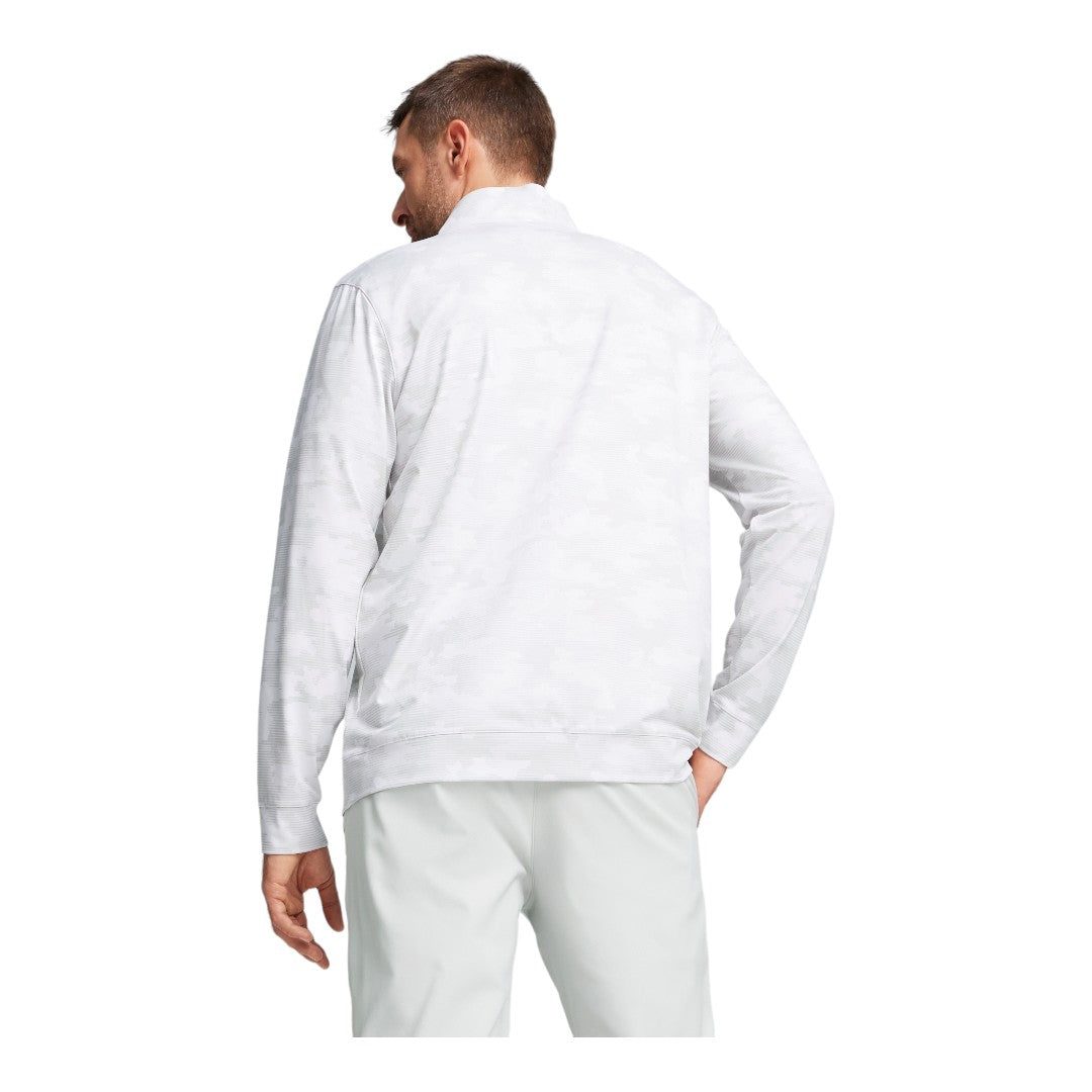 Puma Cloudspun Camo 1/4 Zip Golf Mid Layer 625912