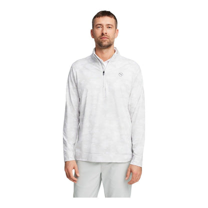 Puma Cloudspun Camo 1/4 Zip Golf Mid Layer 625912