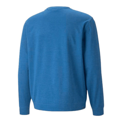 Puma Cloudspun Heather Crew Neck Golf Sweater 537467