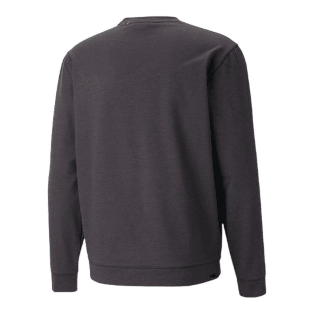 Puma Cloudspun Heather Crew Neck Golf Sweater 537467