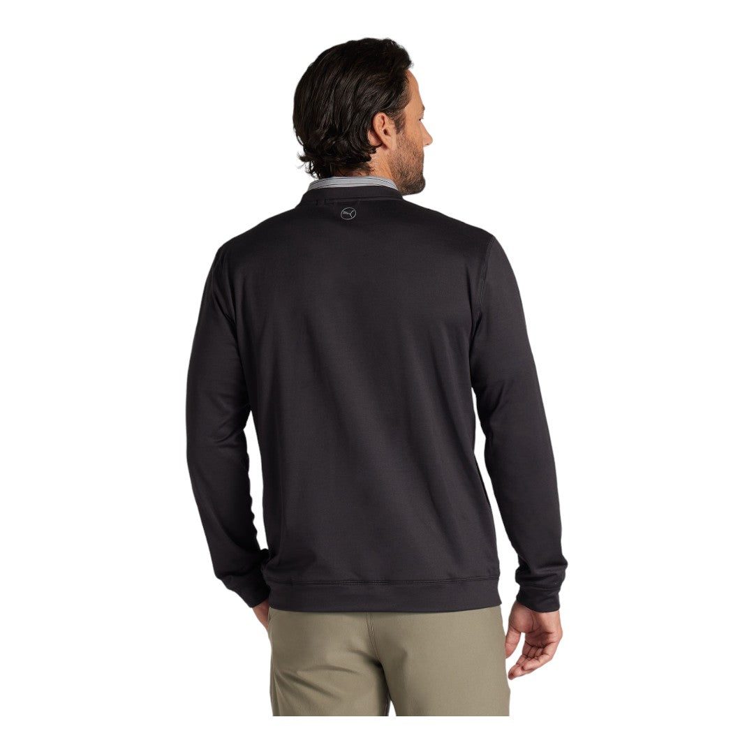 Puma Cloudspun Patch Crew Neck Golf Mid Layer 625111