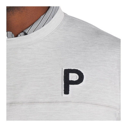 Puma Cloudspun Patch Crew Neck Golf Mid Layer 625111