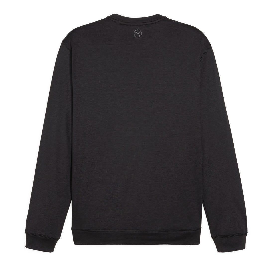 Puma Cloudspun Patch Crew Neck Golf Mid Layer 625111
