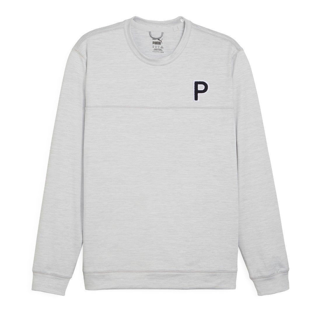 Puma Cloudspun Patch Crew Neck Golf Mid Layer 625111