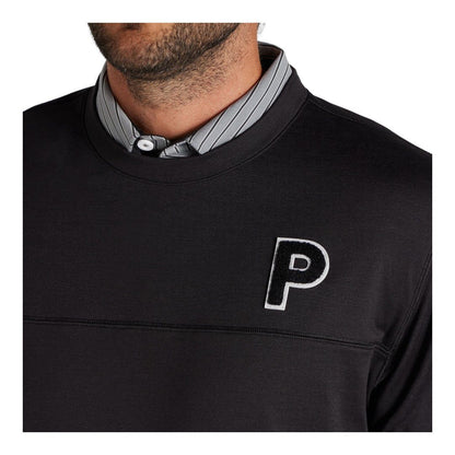 Puma Cloudspun Patch Crew Neck Golf Mid Layer 625111