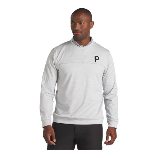 Puma Cloudspun Patch Crew Neck Golf Mid Layer 625111