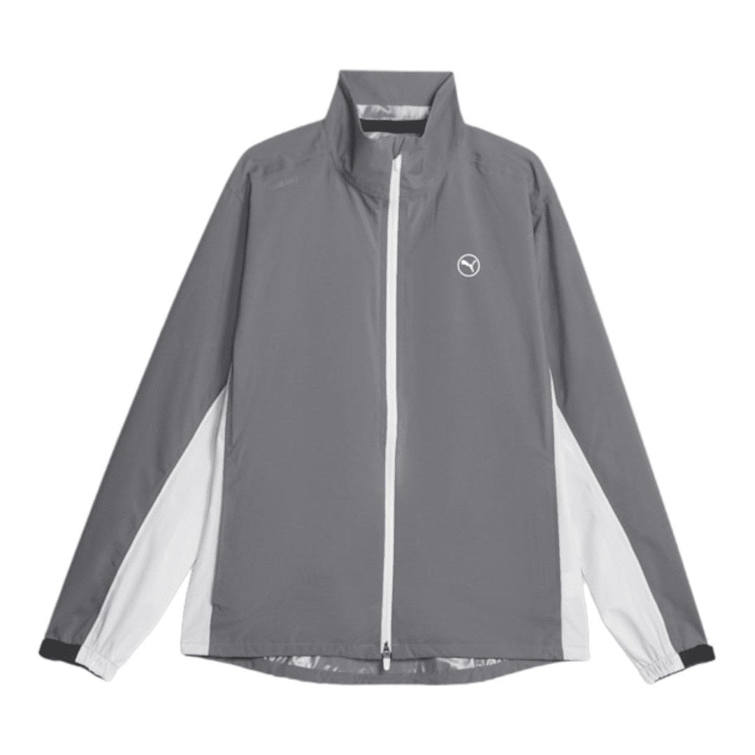 Puma DRYLBL Waterproof Golf Jacket 621511 | Grey – Clarkes Golf