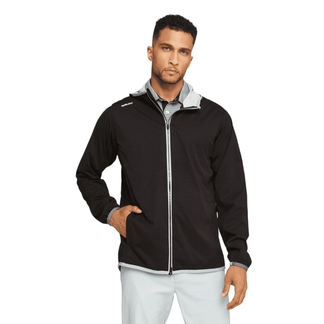 Puma DRYLBL Waterproof Packable Golf Rain Jacket 621515