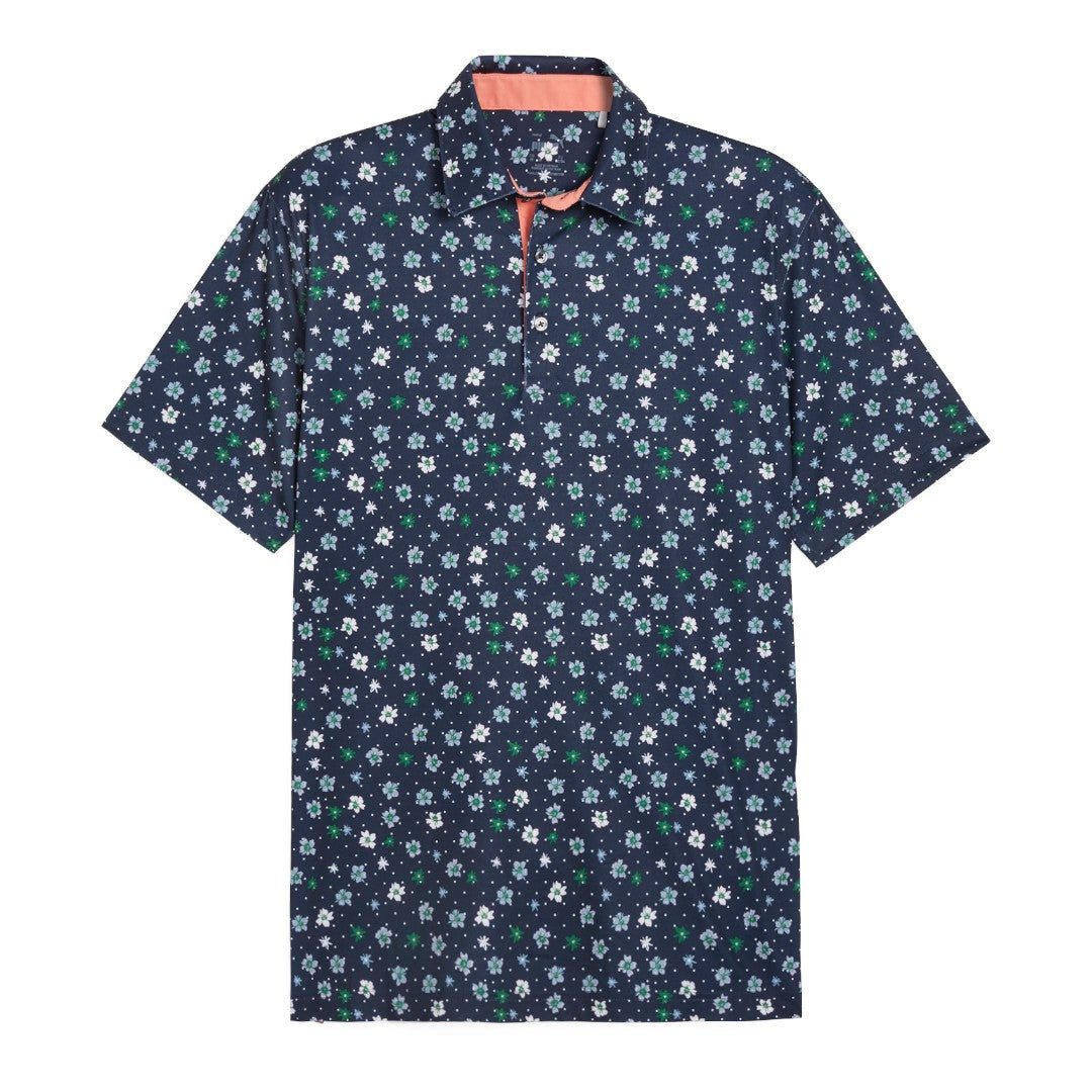 Puma Floral Golf Polo Shirt 628067