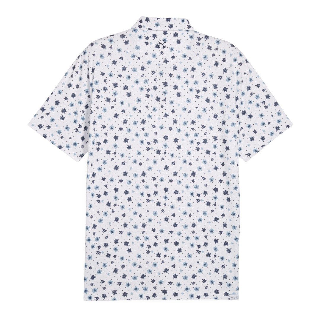 Puma Floral Golf Polo Shirt 628067