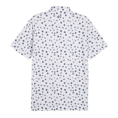 Puma Floral Golf Polo Shirt 628067