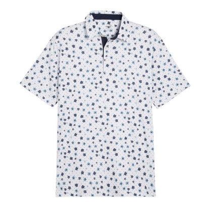 Puma Floral Golf Polo Shirt 628067