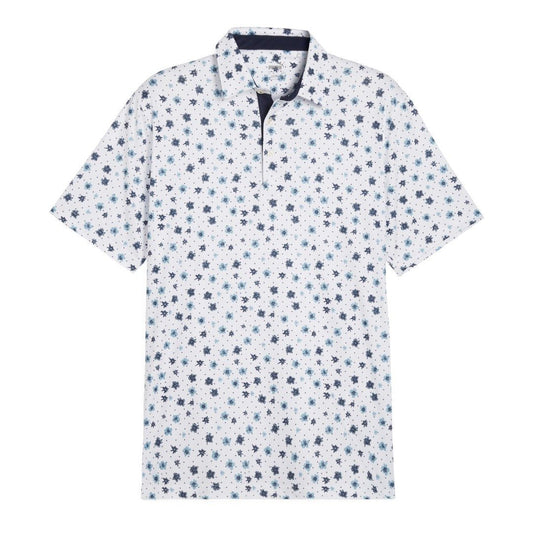 Puma Floral Golf Polo Shirt 628067