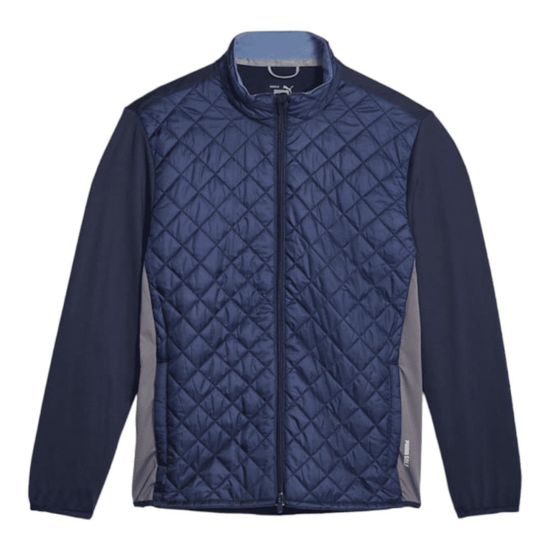 Puma Frost Quilted Golf Jacket 621522 | Navy – Clarkes Golf