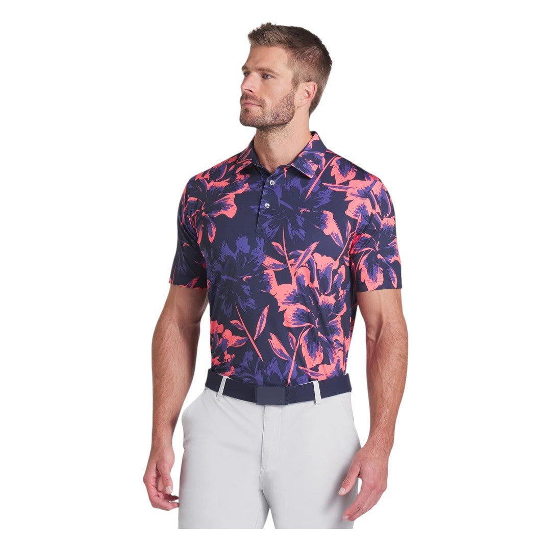 Puma MATTR Broken Flower Golf Polo Shirt 630572