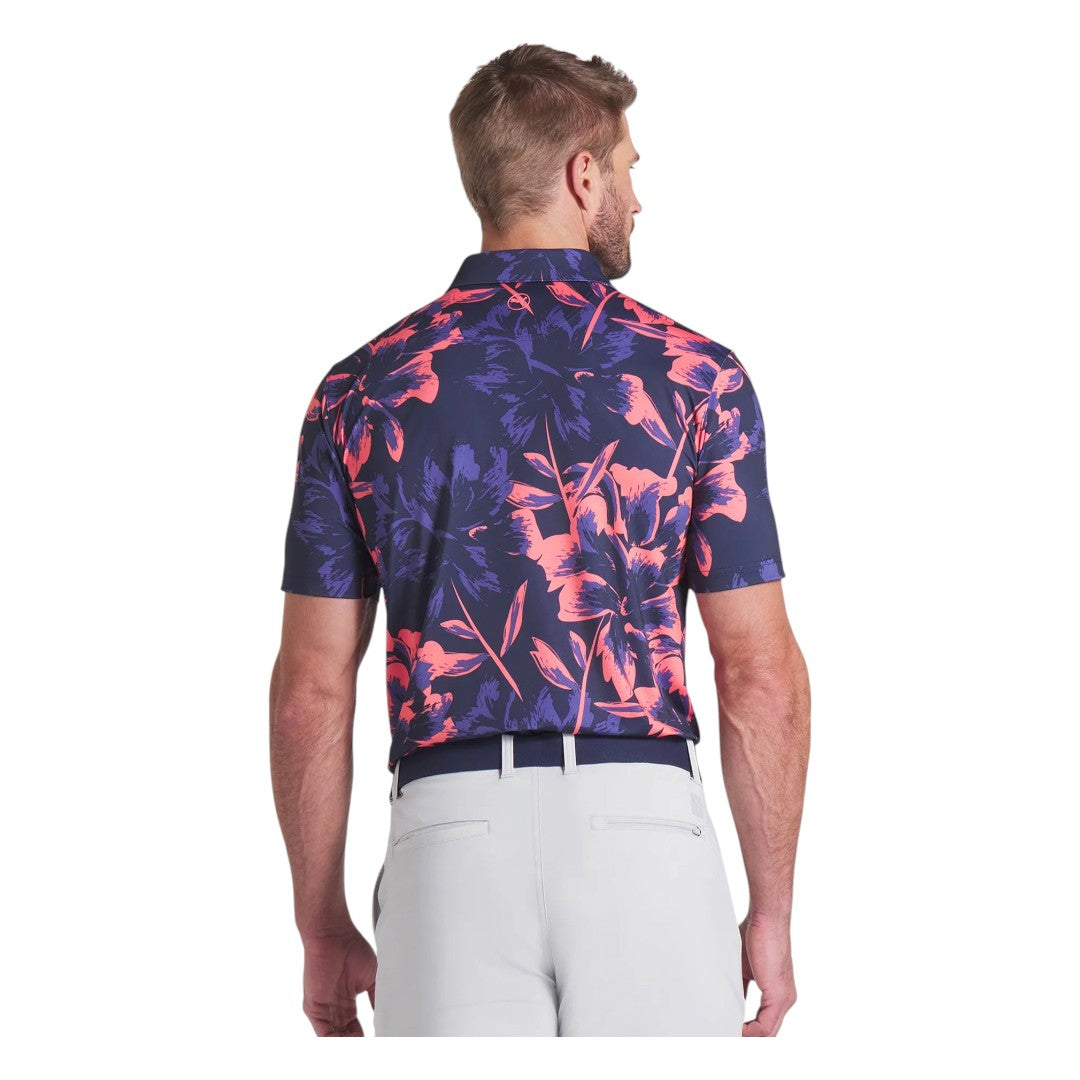 Puma MATTR Broken Flower Golf Polo Shirt 630572