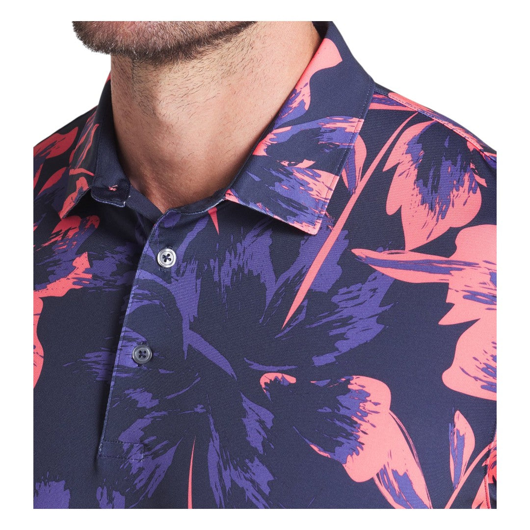 Puma MATTR Broken Flower Golf Polo Shirt 630572