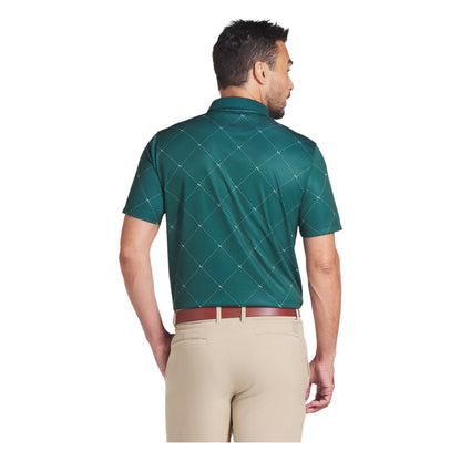 Puma Pure 2.0 Argyle Golf Polo Shirt 629322