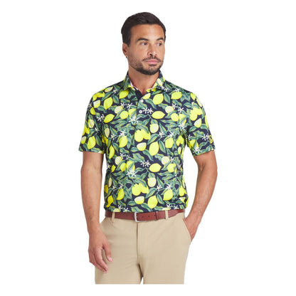 Puma X AP Lemon Branch Golf Polo Shirt 630299