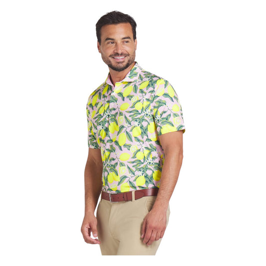Puma X AP Lemon Branch Golf Polo Shirt 630299
