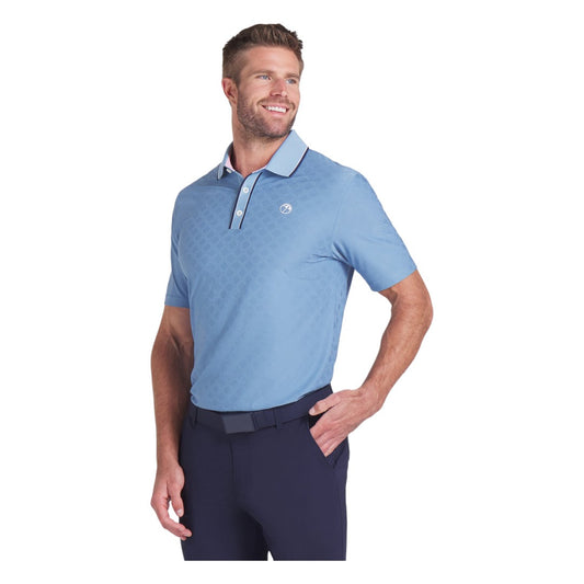 Puma x Arnold Palmer Tipped Jacquard Golf Polo Shirt 630179