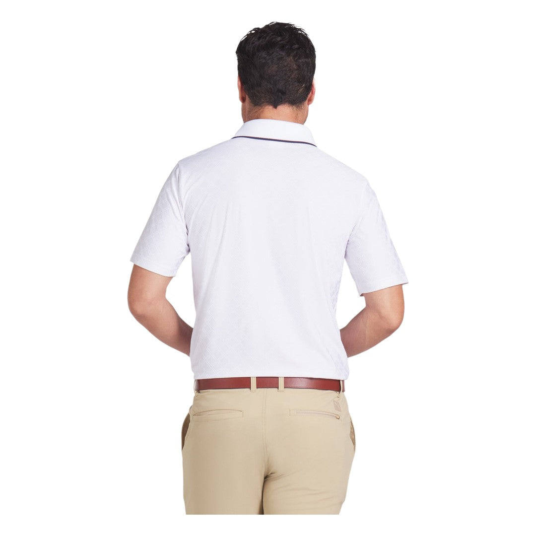 Puma x Arnold Palmer Tipped Jacquard Golf Polo Shirt 630179