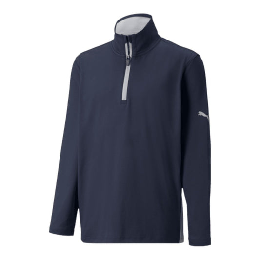 Puma Junior Gamer 1/4 Zip Midlayer 535099