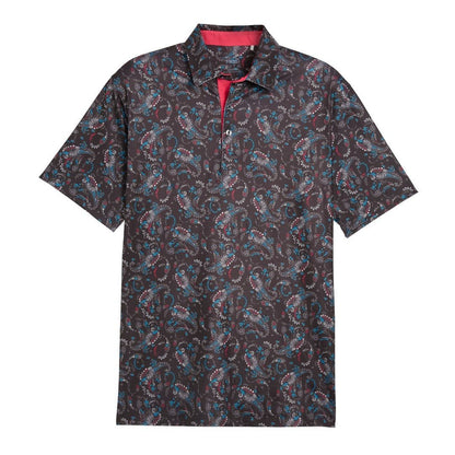 Puma Paisley Golf Polo Shirt 628064