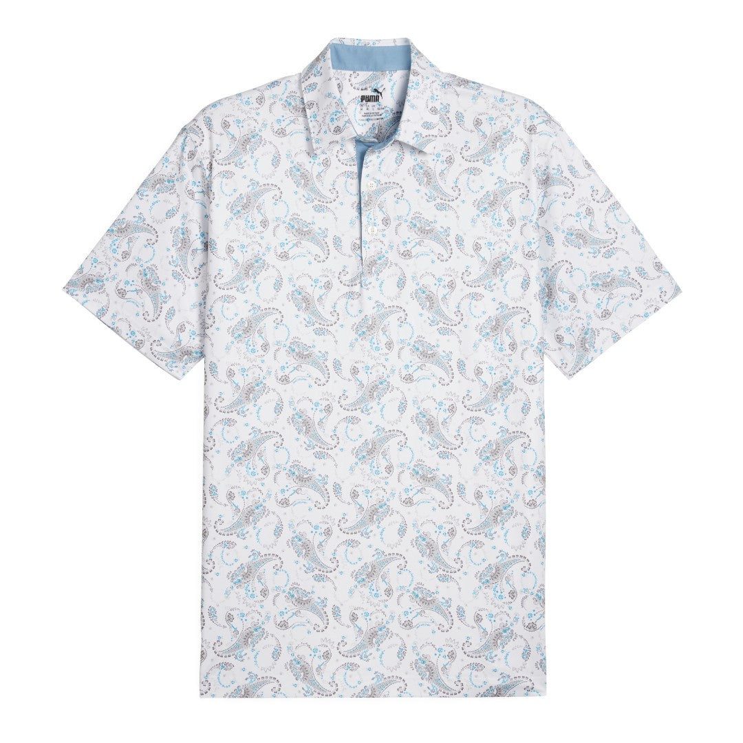 Puma Paisley Golf Polo Shirt 628064