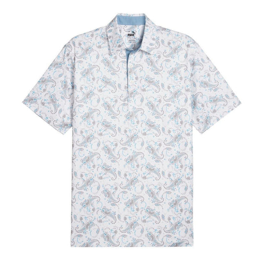 Puma Paisley Golf Polo Shirt 628064