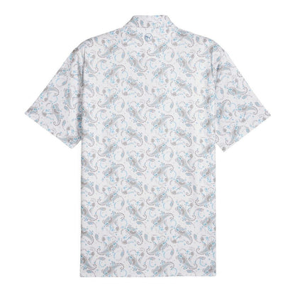 Puma Paisley Golf Polo Shirt 628064