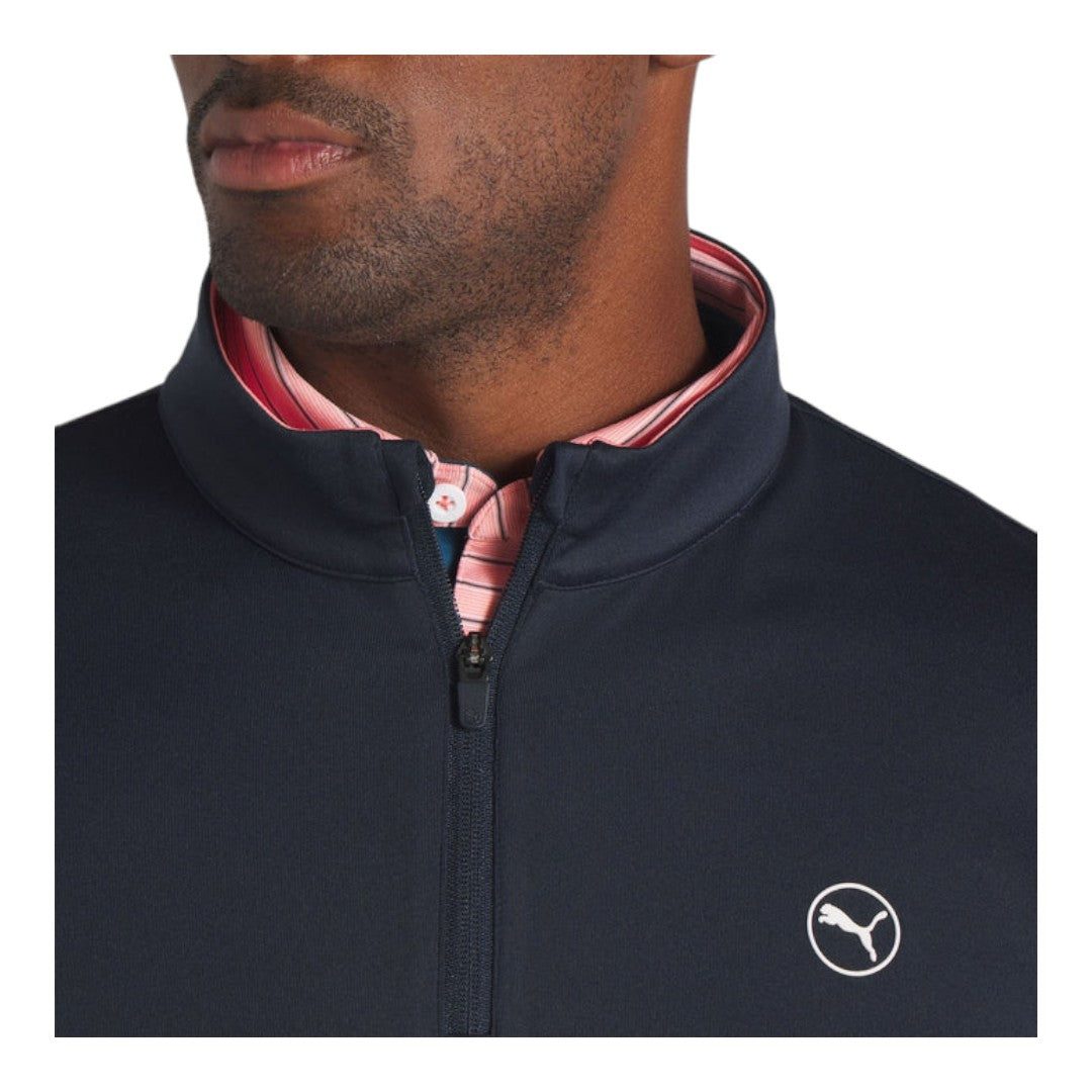 Puma Pure Colourblock 1/4 Zip Golf Midlayer 625888