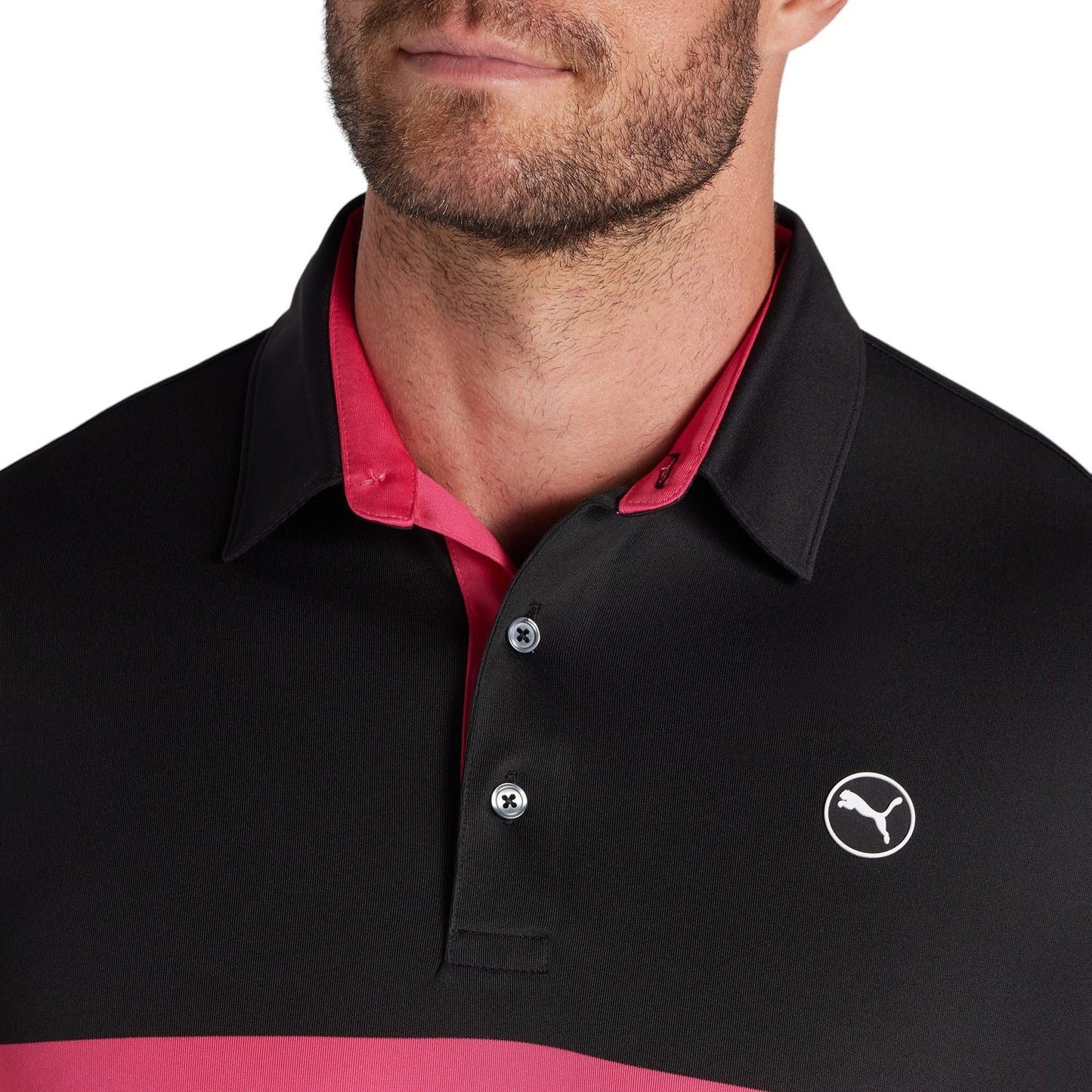 Puma Pure Colourblock Golf Polo Shirt 624979