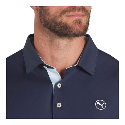 Puma Pure Colourblock Golf Polo Shirt 624979
