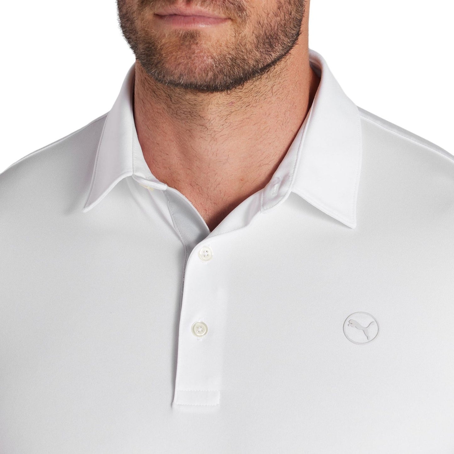 Puma Pure Solid Golf Polo Shirt 625107