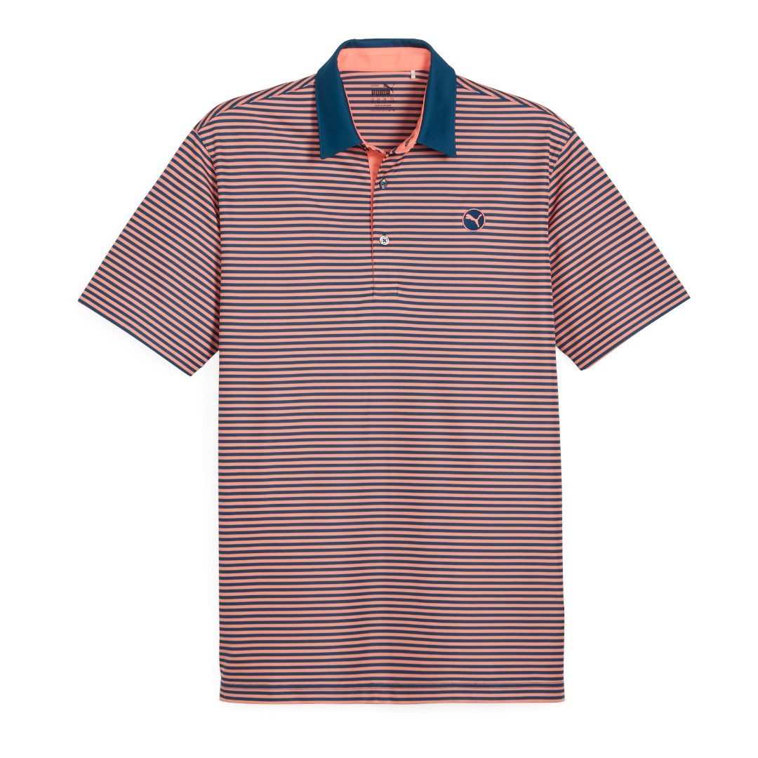 Puma Pure Stripe Golf Polo Shirt 624475