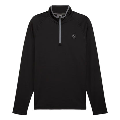 Puma Waffle Fleece 1/4 Zip Golf Midlayer 626982