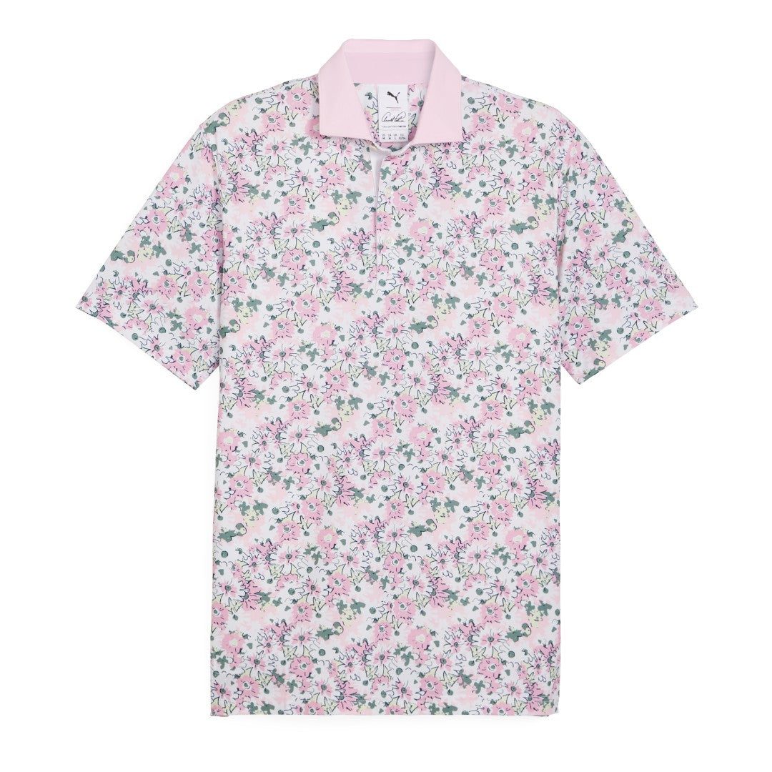 Puma X Arnold Palmer Floral Golf Polo Shirt 623954