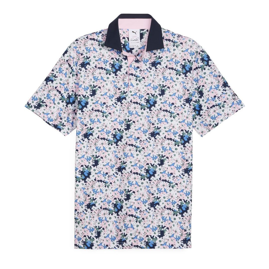 Puma X Arnold Palmer Floral Golf Polo Shirt 623954