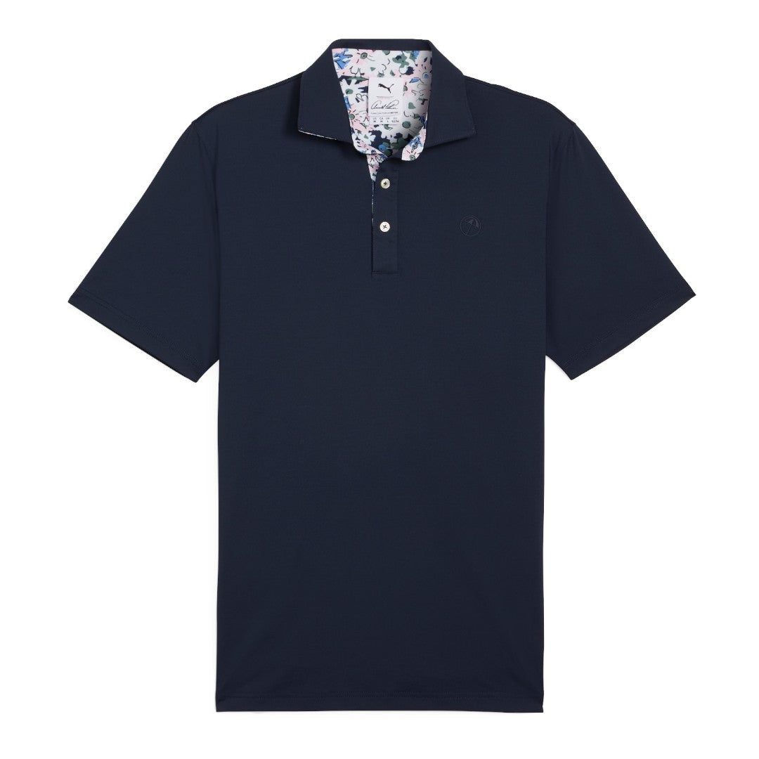 Puma X Arnold Palmer Floral Trim Golf Polo Shirt 625937