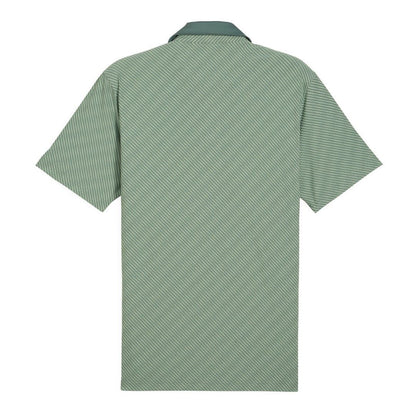 Puma X Arnold Palmer Jacquard Stripe Golf Polo Shirt 623953