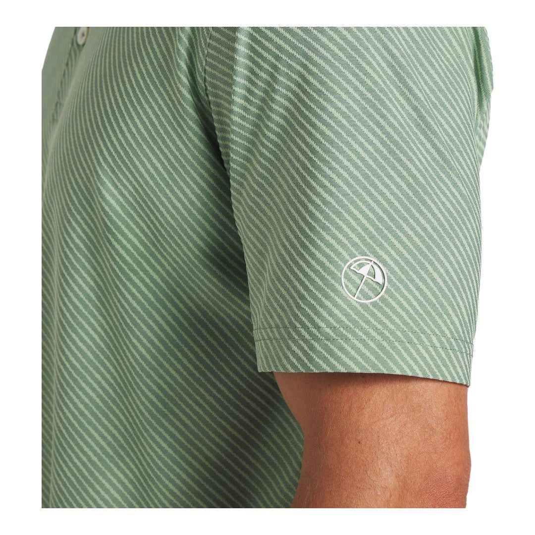 Puma X Arnold Palmer Jacquard Stripe Golf Polo Shirt 623953