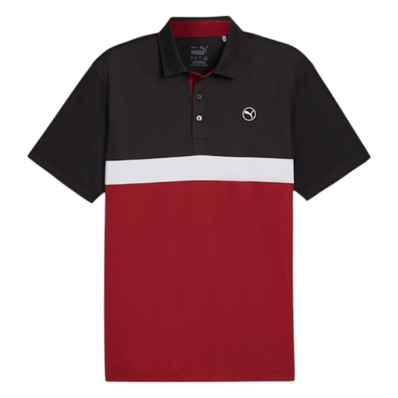 Puma Pure Colourblock Golf Polo Shirt 624979
