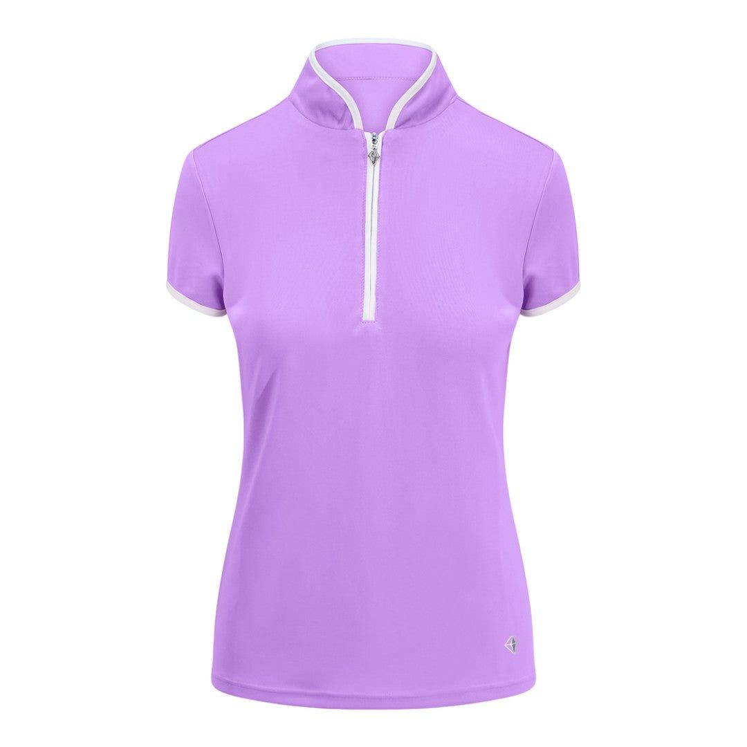 Pure Golf Ladies Cap Sleeve Golf Polo Shirt PG-99012