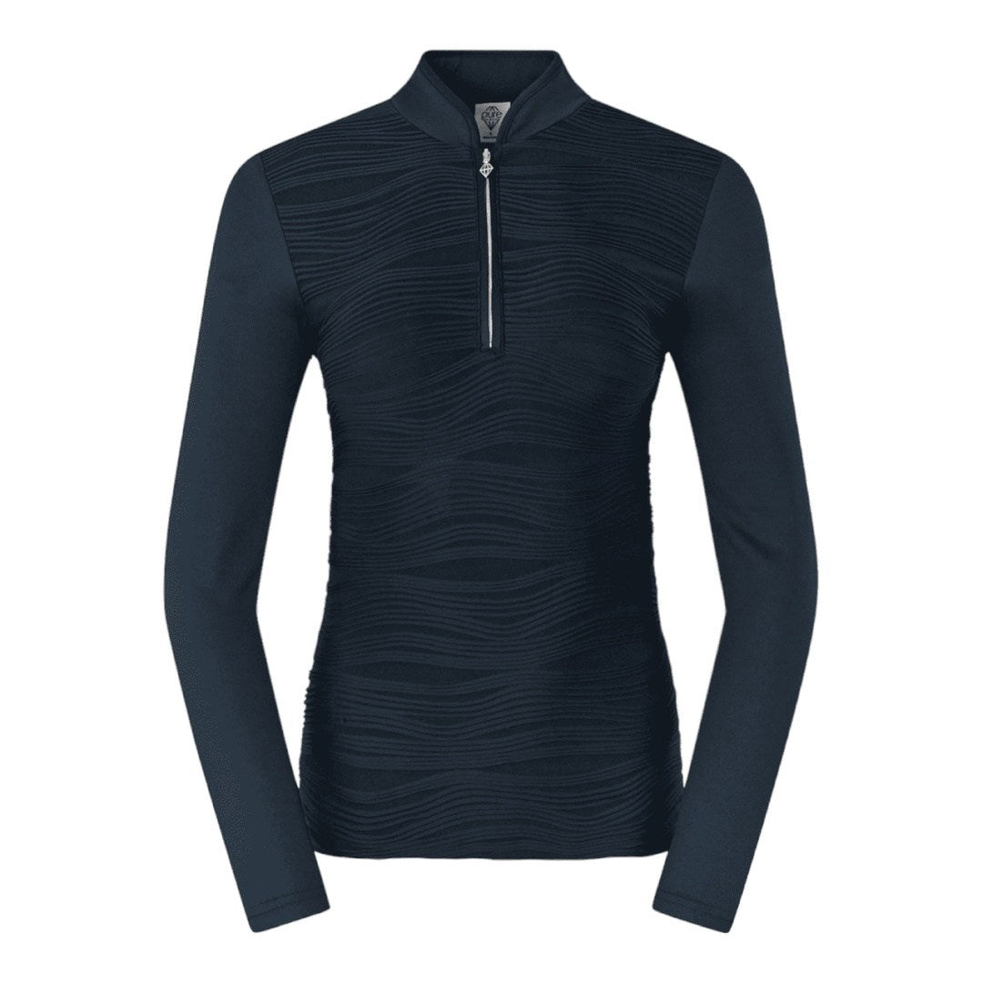Pure Golf Ladies Cove Long Sleeve Zip Golf Top PG-95021