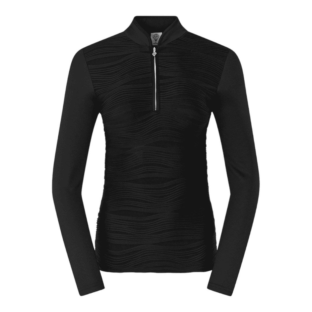 Pure Golf Ladies Cove Long Sleeve Zip Golf Top PG-95021