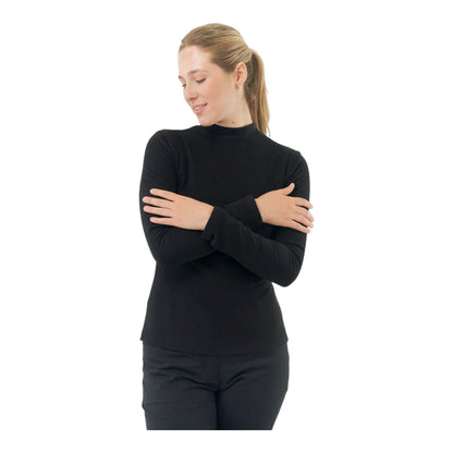 Pure Golf Ladies Fern Super Soft Mini Mock Neck Golf Top PG-38502