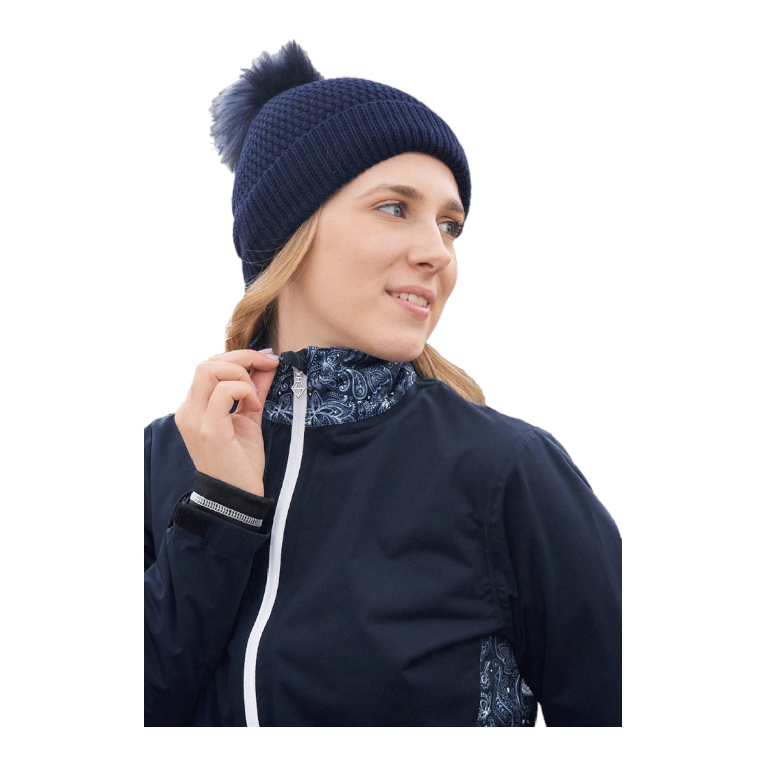 Pure Golf Ladies Greta Waterproof Golf Bobble Hat PG-38601