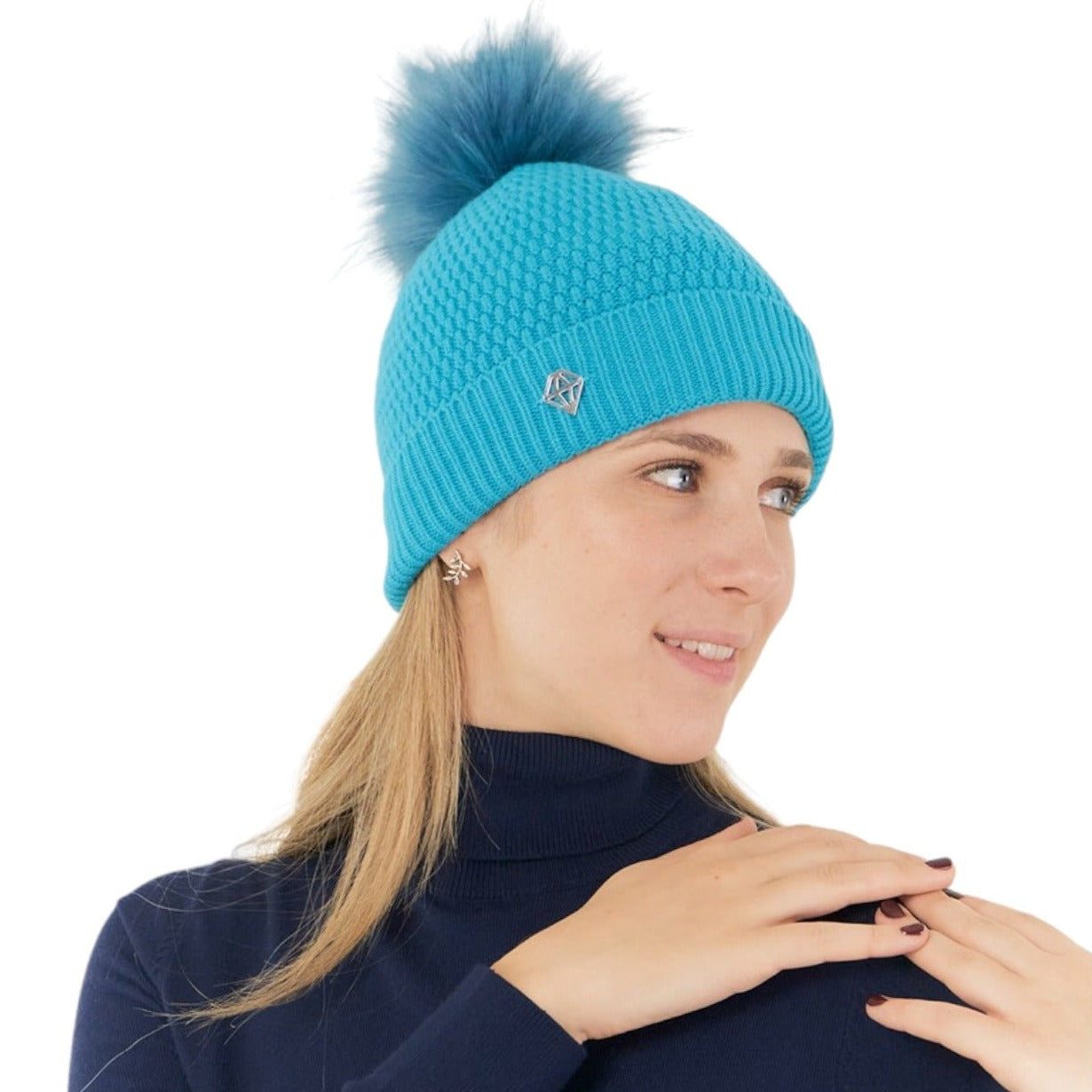 Pure Golf Ladies Greta Waterproof Golf Bobble Hat PG-38601